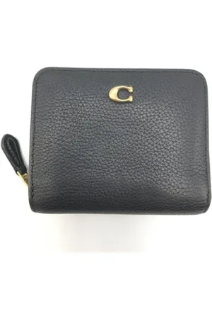 Coach Pre-owned, Kobieta, Czarny, ONE SIZE, Pre-owned skórzane portfele