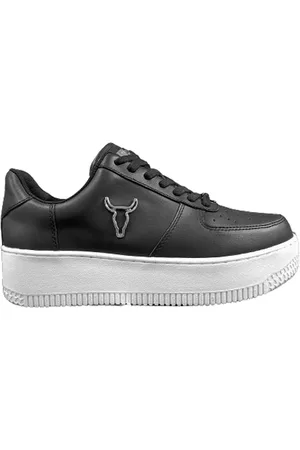Windsor Buty, Kobieta, Czarny, 41 EU, Czarne Sneakersy dla Mężczyzn