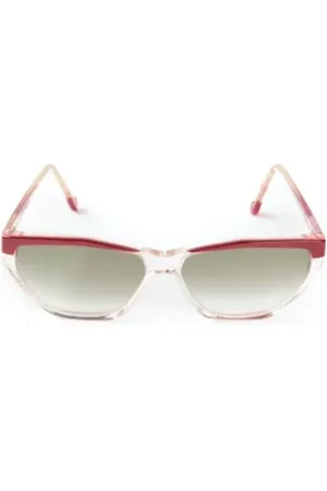 Saint Laurent Pre-owned, Kobieta, Pomarańczowy, ONE SIZE, Len, Pre-owned Acetate sunglasses