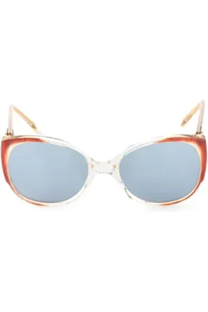Saint Laurent Pre-owned, Kobieta, brązowy, ONE SIZE, Pre-owned Acetate sunglasses