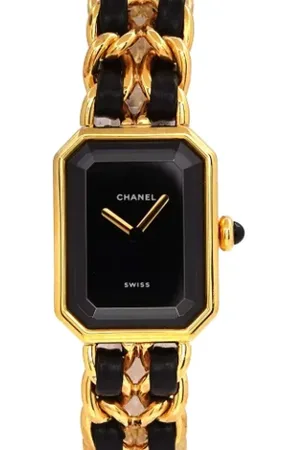 CHANEL Pre-owned, Kobieta, Czarny, ONE SIZE, Pre-owned Stainless Steel watches
