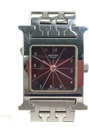 Hermès Pre-owned, Kobieta, Czarny, ONE SIZE, Pre-owned Stainless Steel watches