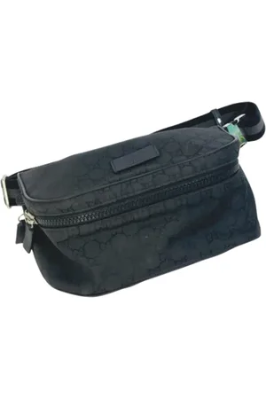 Gucci Pre-owned, Mężczyzna, Czarny, ONE SIZE, Pre-owned Canvas gucci-bags