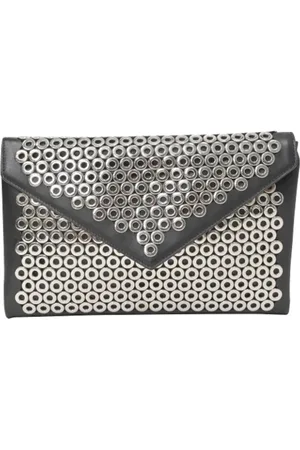 Alaïa Pre-owned, Kobieta, Czarny, ONE SIZE, Skóra, Pre-owned Leather clutches