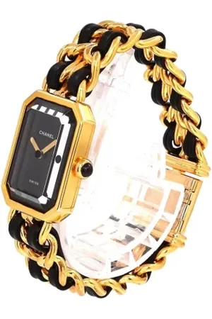 CHANEL Pre-owned, Kobieta, Czarny, ONE SIZE, Pre-owned Stainless Steel watches