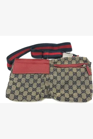 Gucci Pre-owned, Mężczyzna, Niebieski, ONE SIZE, Pre-owned Canvas gucci-bags