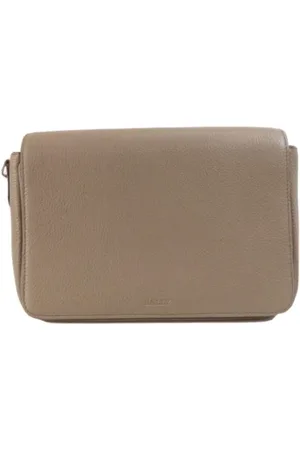 Bally Pre-owned, Mężczyzna, Beżowy, ONE SIZE, Pre-owned Skórzane torebki