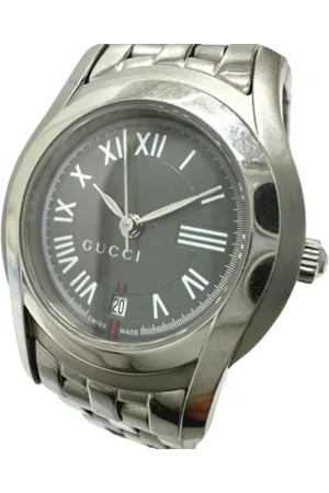 Gucci Pre-owned, Kobieta, Szary, ONE SIZE, Pre-owned Stainless Steel watches