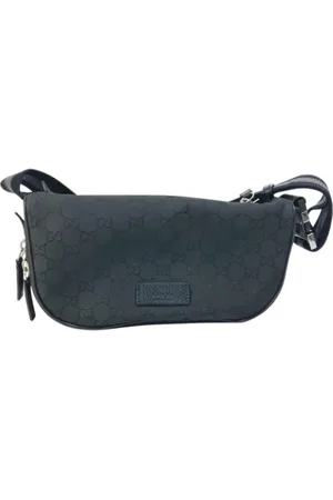 Gucci Pre-owned, Mężczyzna, Czarny, ONE SIZE, Pre-owned Canvas gucci-bags