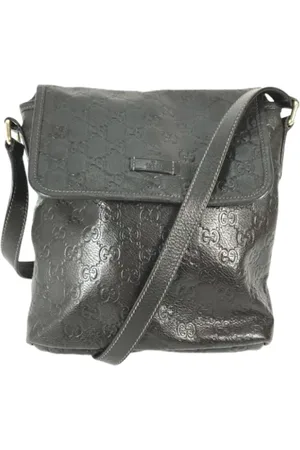 Gucci Pre-owned, Mężczyzna, Szary, ONE SIZE, Pre-owned Leather gucci-bags