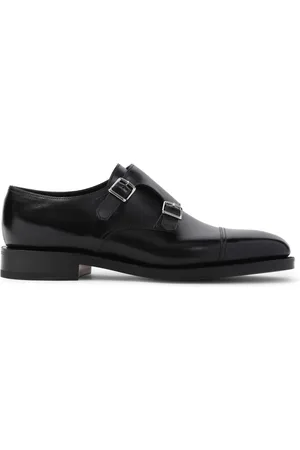 JOHN LOBB Buty, Mężczyzna, Czarny, 42 EU, Czarne Buty Skórzane William