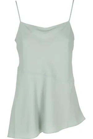 THEORY Koszulki, Kobieta, Szary, M, Elegancka Sukienka Drape Slip