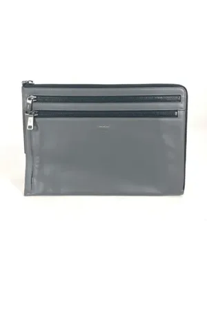 Fendi Pre-owned, Mężczyzna, Szary, ONE SIZE, Pre-owned Leather fendi-bags