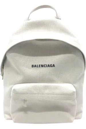 Balenciaga Pre-owned, Mężczyzna, Biały, ONE SIZE, Len, Pre-owned Fabric balenciaga-bags