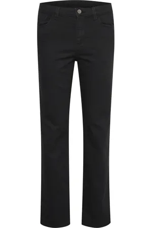 Kaffe Jeansy, Kobieta, Czarny, XS, Slim-fit Jeansy