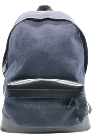 Balenciaga Pre-owned, Mężczyzna, Niebieski, ONE SIZE, Len, Pre-owned Fabric balenciaga-bags