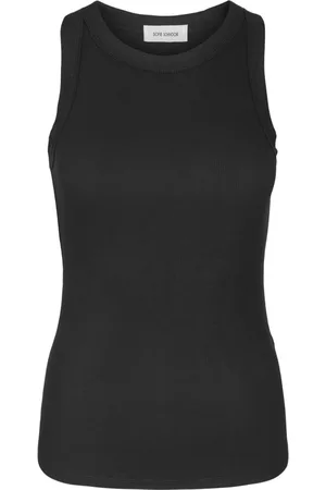 Sofie Schnoor Koszulki, Kobieta, Czarny, XS, Czarna Koszulka Snos 215