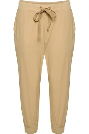 Kaffe Szorty, Kobieta, Beżowy, S, Cropped Trousers