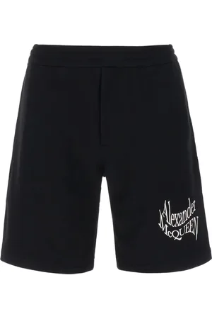 Alexander McQueen Szorty, Mężczyzna, Czarny, L, Stylowe Bermudy dla Mężczyzn