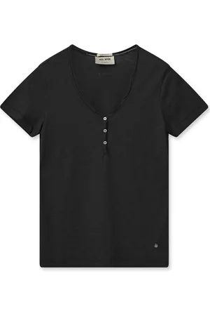 Mos Mosh Koszulki, Kobieta, Czarny, XS, T-Shirts