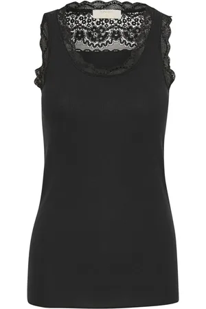 Cream Koszulki, Kobieta, Czarny, S, Sleeveless Tops