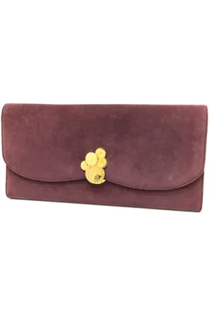 Bvlgari Pre-owned, Kobieta, Czerwony, ONE SIZE, Pre-owned Leather clutches