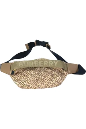 Burberry Pre-owned, Mężczyzna, Beżowy, ONE SIZE, Pre-owned Fabric crossbody-bags