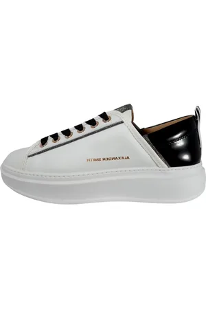 Alexander Smith Buty, Kobieta, Biały, 37 EU, Sneakers Wembley Biało Czarne