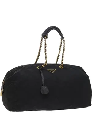 Prada Pre-owned, Kobieta, Czarny, ONE SIZE, Nylon, Pre-owned Nylon travel-bags