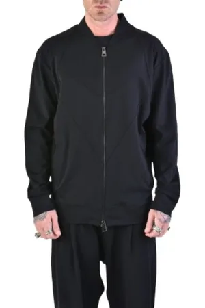 LA HAINE INSIDE US Kurtki, Mężczyzna, Czarny, M, Czarna Kurtka Bomber Milano Lm 092