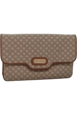 Céline Pre-owned, Kobieta, Beżowy, ONE SIZE, Pre-owned Canvas clutches