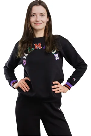 Champion Bluzy, Kobieta, Czarny, L, Bluza Damska Czarna