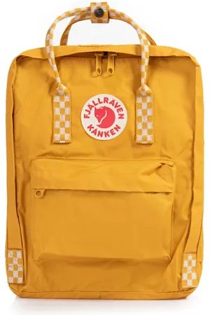 Fjällräven Sport, unisex, Żółty, ONE SIZE, Nylon, Plecak w Kratę