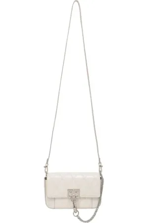 Givenchy Pre-owned, Kobieta, Biały, ONE SIZE, Skóra, Pre-owned skórzane torby na ramię