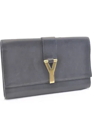 Saint Laurent Pre-owned, Kobieta, Czarny, ONE SIZE, Skóra, Pre-owned Leather clutches