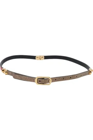 Balenciaga Pre-owned, Kobieta, brązowy, ONE SIZE, Len, Pre-owned Leather belts