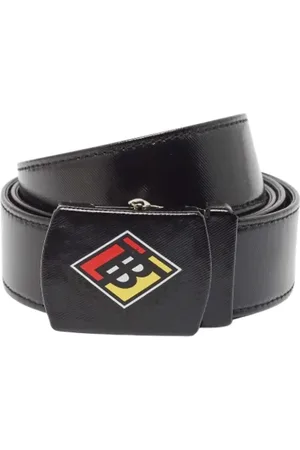 Burberry Pre-owned, Mężczyzna, Czarny, ONE SIZE, Pre-owned Leather belts