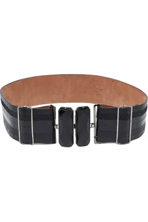 Fendi Pre-owned, Kobieta, Czarny, ONE SIZE, Pre-owned Leather belts