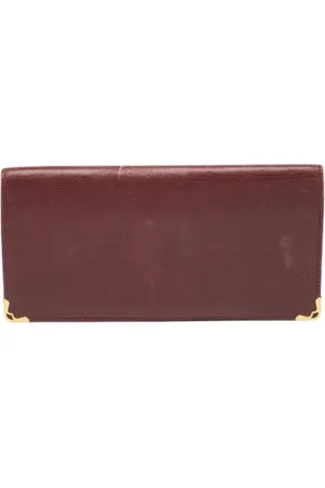 Cartier Pre-owned, Kobieta, Czerwony, ONE SIZE, Pre-owned skórzane portfele
