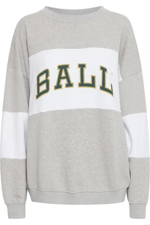 Ball Bluzy, Kobieta, Szary, L, Sportowy Sweter z Inteligentnym Haftem