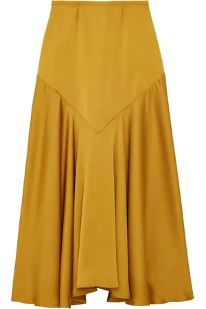Inès de la Fressange Spódnice, Kobieta, Żółty, XS, Velvette Skirt