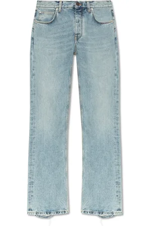 Balenciaga Jeansy, Kobieta, Niebieski, W26, Bawełna, Jeansyy z efektem `vintage`