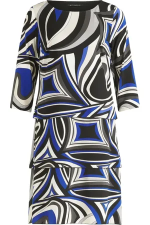 Betty Barclay Sukienki, Kobieta, Wielobarwność, S, Elegancka Sukienka z 3/4 Rękawem