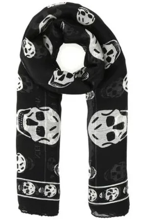 Alexander McQueen Akcesoria, Kobieta, Wielobarwność, ONE SIZE, Kolekcja Szalików i Chust