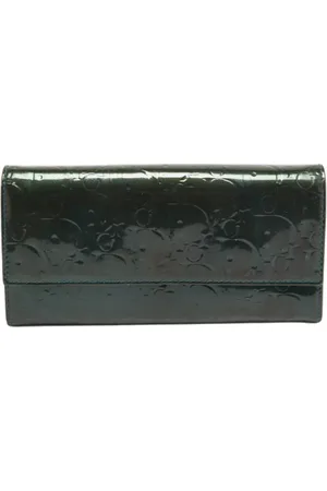 Dior Pre-owned, Kobieta, Zielony, ONE SIZE, Pre-owned skórzane portfele