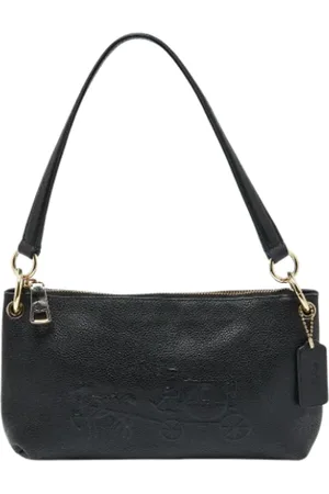Coach Pre-owned, Kobieta, Czarny, ONE SIZE, Pre-owned Skórzane torebki