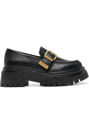 Twin-Set Buty, Kobieta, Czarny, 40 EU, Czarne płaskie buty
