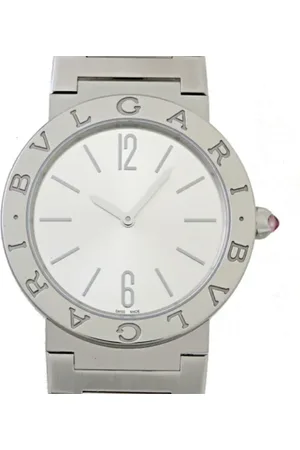 Bvlgari Pre-owned, Mężczyzna, Szary, ONE SIZE, Pre-owned Stainless Steel watches