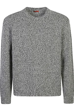BARENA Swetry, Mężczyzna, Szary, M, Szara Bluza Aw 24