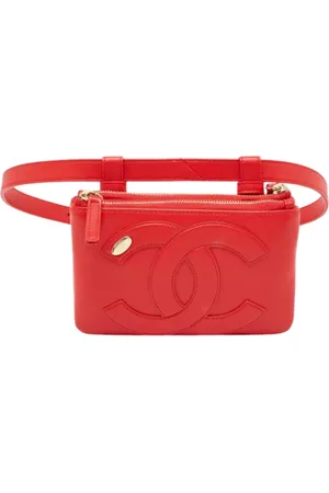 CHANEL Pre-owned, Kobieta, Czerwony, ONE SIZE, Pre-owned Leather chanel-bags